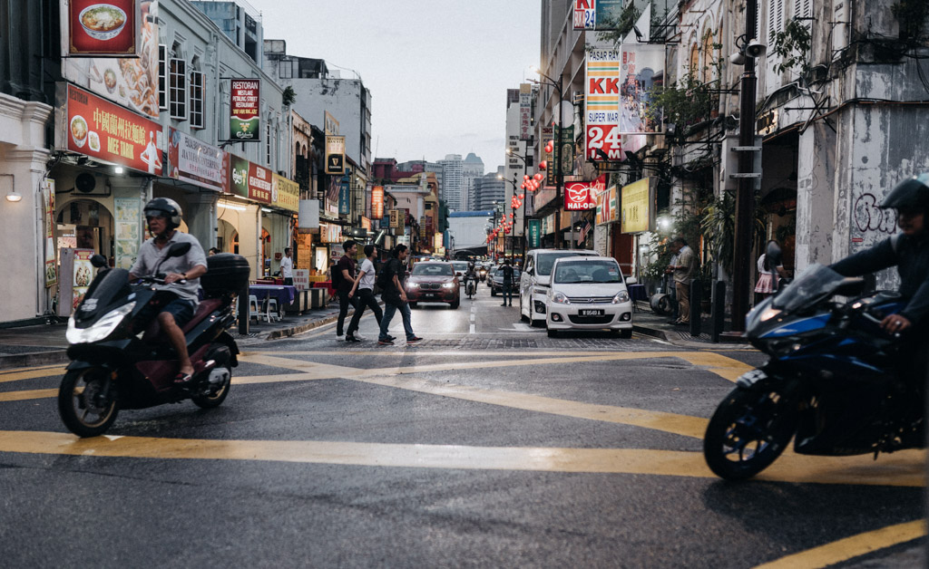 Sehenswürdigkeiten in Kuala Lumpur sind die Strassen des China Towns