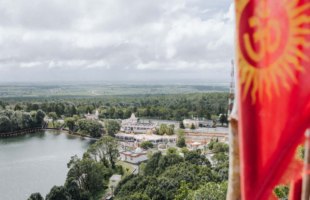 Schöner Blick über den Grand Bassin und die umliegende Natur