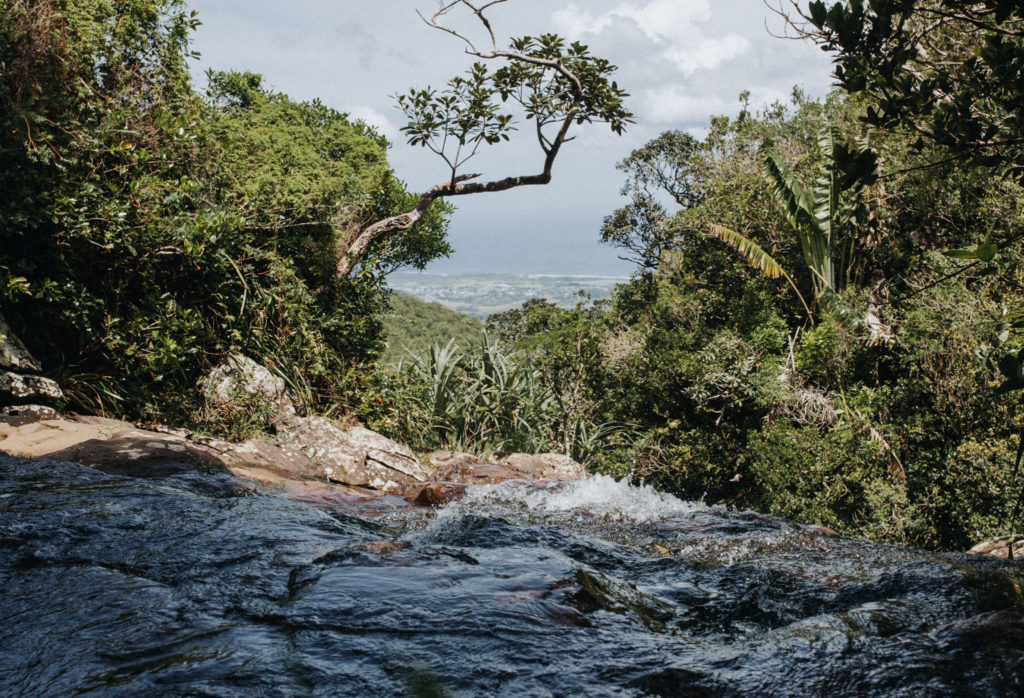 Wanderweg mit Blick auf die Alexandra Falls Mauritius Sehenswürdigkeit