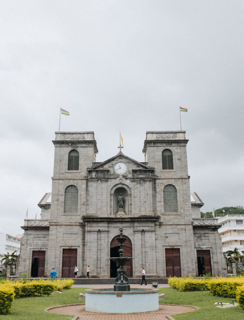 St. Louis Kathedrale im Herzen von Port Louis, Mauritius Sehenswürdigkeit