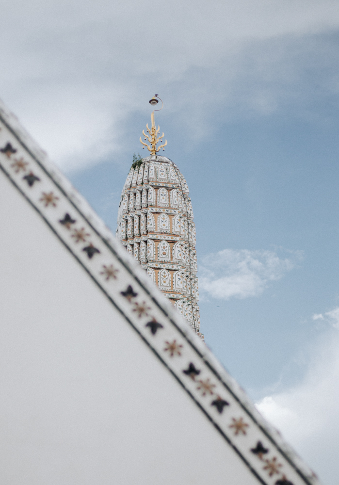 Wat Arun in der Detailaufnahme – einer der beliebtesten Tempel in Bangkok