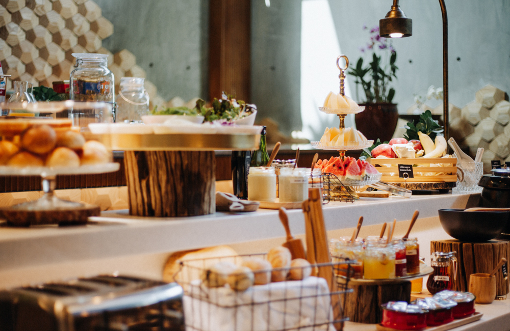Continentales Frühstück – Hotelempfehlung für Bangkok Sehenswürdigkeiten in der Nähe