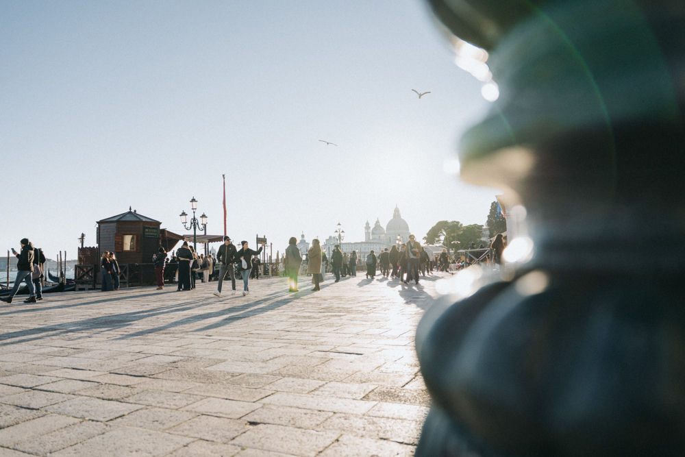 Abendlicht in Venedig im Winter – weiche Lichtverhältnisse und warme Farbtöne