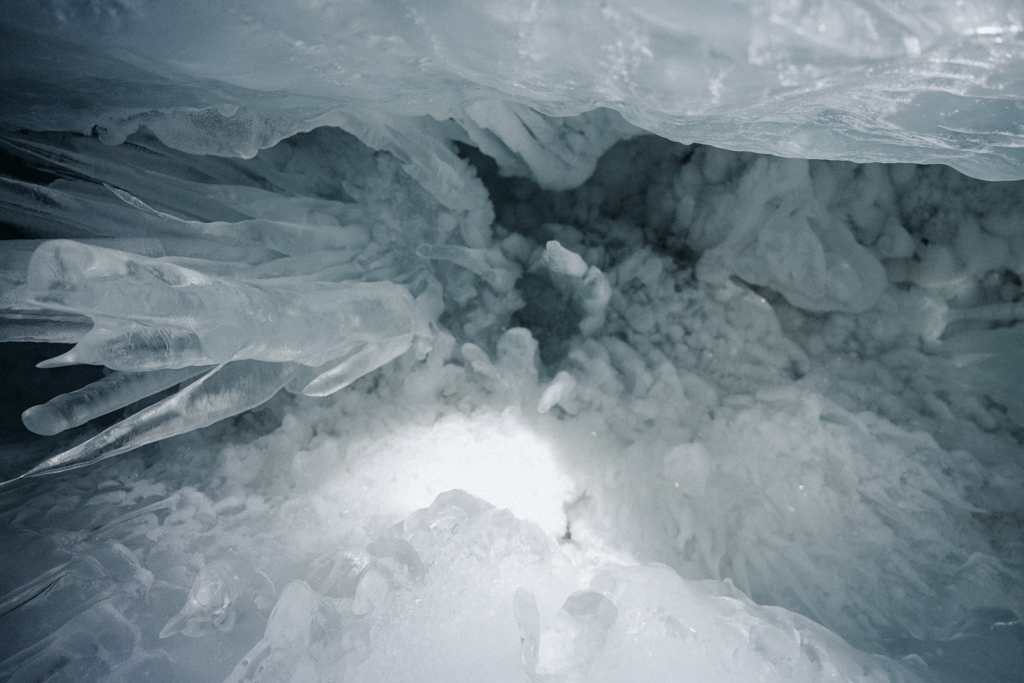 eine grossartige Zillertal Sehenswürdigkeit ist der Natureispalast auf dem Hintertuxer Gletscher