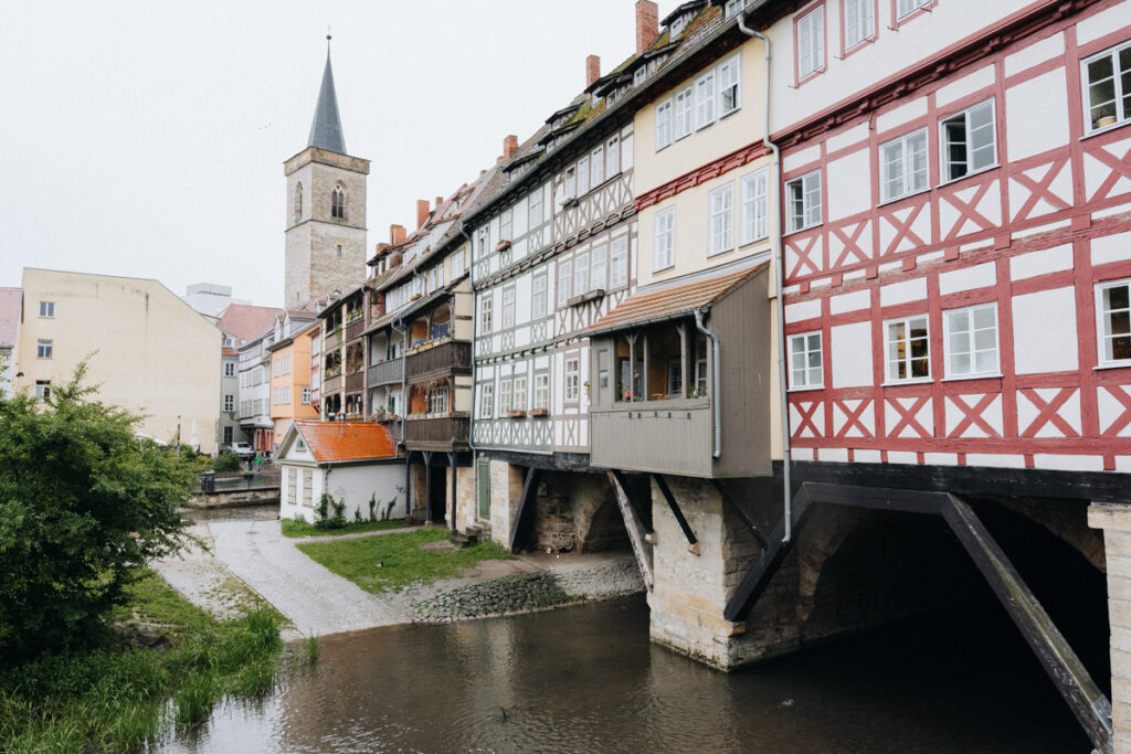 Krämerbrücke in Erfurt – historische Sehenswürdigkeit