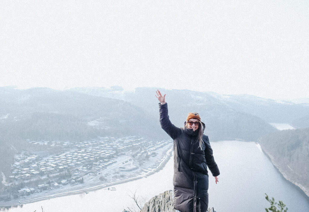 Wandern am Thüringer Meer mit Blick auf den Drachenschwanz – Natur pur