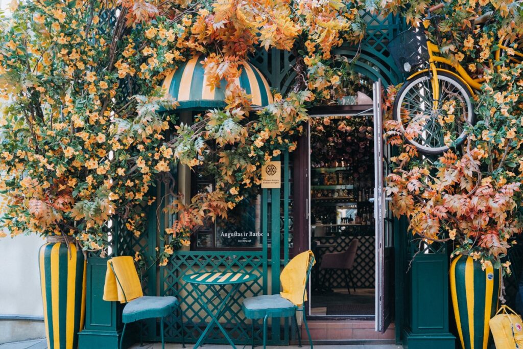 Innenhof im Glasviertel – Vilnius Geheimtipp