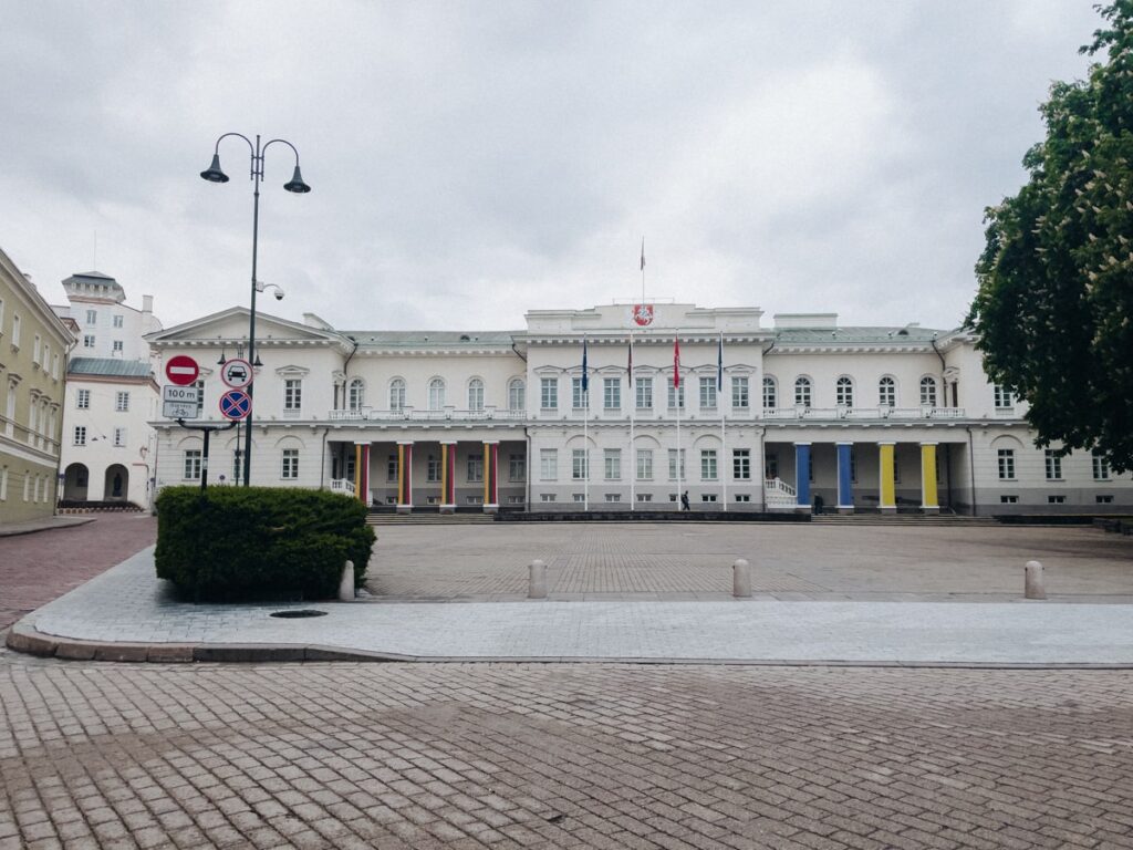 Präsidentenpalast Vilnius, historische Sehenswürdigkeit