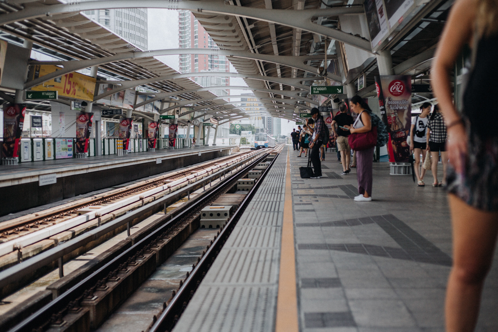 Skytrain in Bangkok – moderne Art, die Stadt zu erkunden
