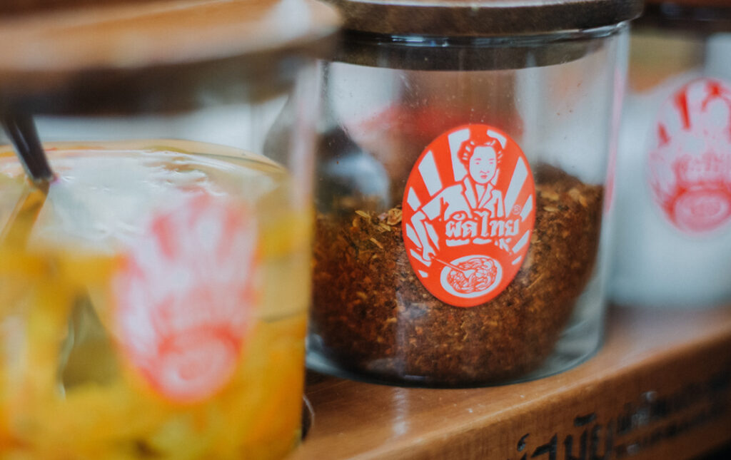 Scharfe Chili für das Street Food in Thailand