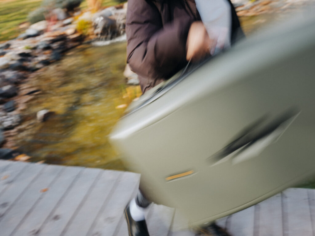 Level 8 Koffer Set Voyageur – Material und Design in Nahaufnahme