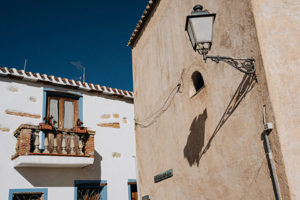 Posada Altstadt Häuser beim Sardinien Roadtrip mit dem Camper