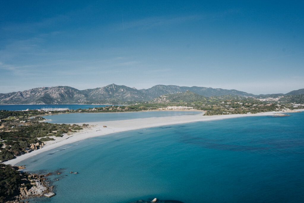 Villasimius Aussicht beim Sardinien Roadtrip auf eigene Faust
