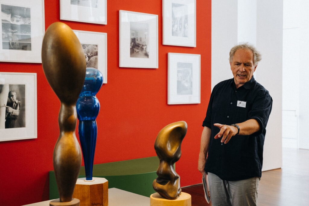 Skulpturen von Hans Arp im Arp Museum Rolandseck