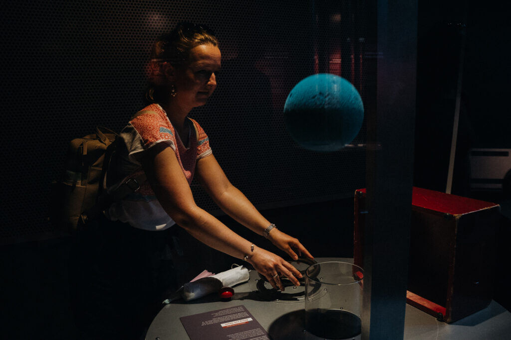 Interaktive Ausstellung im Geysirmuseum Andernach zur Entstehung des Geysirs