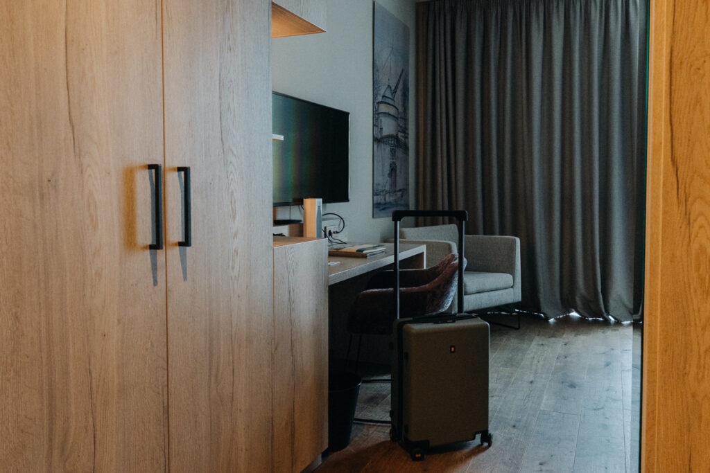 Zimmer im Monte Mare Hotel Andernach mit Doppelbett