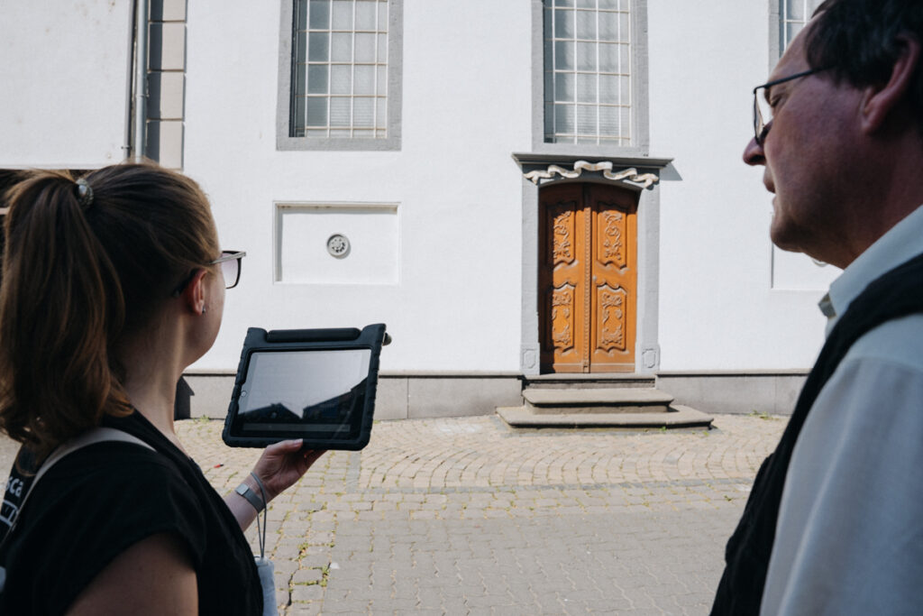 Rätselstation beim Outdoor Escape Game 66 Minuten in Neuwied