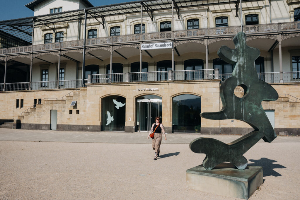 Historischer Bahnhof Rolandseck in Remagen am Rhein
